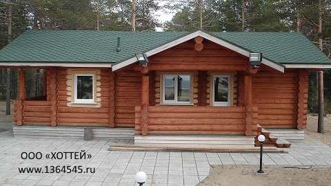 Деревянный загородный дом, построенный и отделанный ООО "ХОТТЕЙ" в московской области.